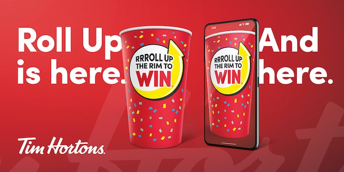 Tim Hortons Roll Up the Rim to Win