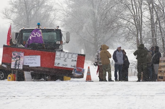 Train Blockade Protests