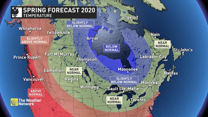 The Weather Network Spring Forecast