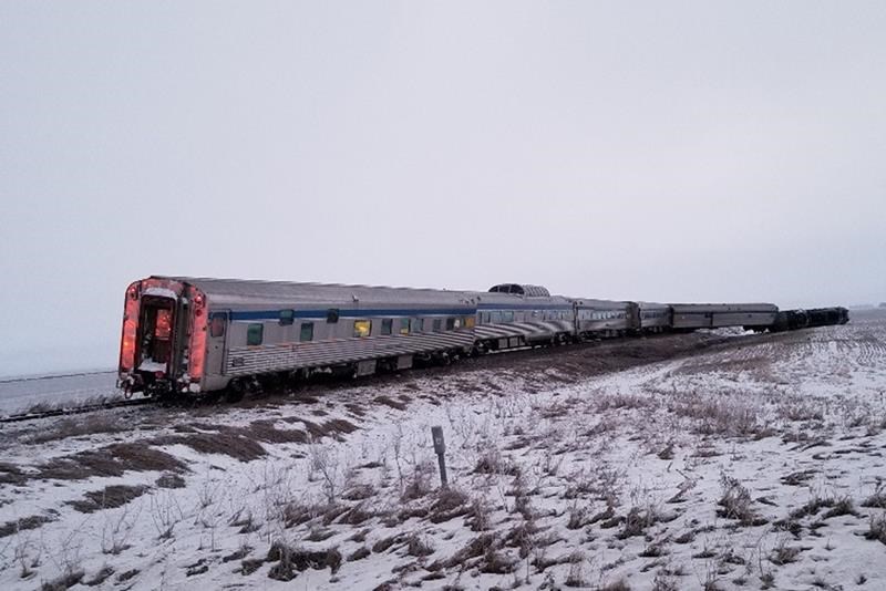 Manitoba Train Derailment